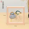 Artículos de Regalo Culturales y Creativos para Atracciones Turísticas: Saquitos de Incienso, Colgantes de Caballo de Metal, Amuletos de Bolsa de Brocado Song de Estilo Chino, Llaveros de Recuerdo de Viaje