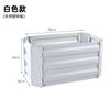 Cajas de Flores Galvanizadas Multiespecificación para Balcones de Patio, Jardineras Rectangulares, Cajas de Plantación de Vegetales para Valla Exterior, Cajas de Flores Estilo Pastoral