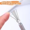Pincel de textura de siete agujas multifunción para decoración de uñas, modelado auxiliar, estilo de dibujo de alambre, herramientas de bricolaje para decoración de uñas