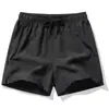 Pantalones Cortos de Verano Finos de Secado Rápido para Hombre, Pantalones Cortos Deportivos Casuales para Correr, Pantalones Cortos Grandes de Seda de Hielo para Casa