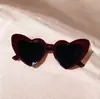 (Especial) Gafas de Sol de Corazón Transfronterizas Europeas y Americanas Gafas de Sol Protección Solar Gafas de Corazón Melocotón Gafas Anti-UV