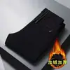 Pantalones de pana para hombre 2026 Invierno Nuevo Estilo Moda Más Terciopelo Pierna Recta Sueltos Cálidos Deportivos Casuales Largos Hombre