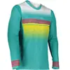 Roupas de Ciclismo Off-Road Transfronteiriças, Roupas de Downhill para Motocicleta de Manga Longa, Roupas Respiráveis de Secagem Rápida para Corrida de Mountain Bike Atacado