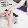 Lámpara de Almohada Inclinada LED Snrqi/Sai'Erqi, Secado Rápido, No se Oscurece, Lámpara de Uñas de Alta Potencia, Dedicada para Salones de Uñas