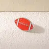 Venda Quente Transfronteiriça Broche Criativo Formato Basquete Rugby Nugget de Frango Livro Bandeira Nacional Emblema de Bolsa Acessórios para Roupas