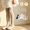 Meias Infantis Mais Vendidas Roupa de Fora Primavera e Outono Meias para Meninas Algodão Classe A Flor Princesa Body Bebê Gancho Grande