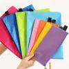 Bolsa de archivo de color esférica A4 bolsa con cremallera impermeable bolsa para facturas A6 bolsa de lona bolsa de almacenamiento A5 bolsa de archivos B4