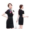 Vestido profesional adelgazante de cintura ol moda ejecutiva temperamento diosa fan joyería tienda salón de belleza ropa de trabajo femenina verano