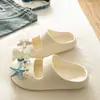 Sandalias de Zueco de Ballet Nuevas de Moda de Verano para Mujer, Pantuflas Casuales Versátiles Antideslizantes de Suela Gruesa para Uso en Exteriores