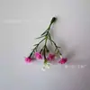 Cadena de Flores de Aliento de Bebé de Goma Suave con un Toque de Alta Gama, Bonsái Artificial Realista de Flores de Aliento Decoración de Caja de Regalo Accesorios para Arreglos Florales