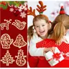 Artesanías de madera transfronterizas talla de madera adornos de Navidad DIY para colgar en la pared del hogar sala de estar tallado láser creativo pastel Acción de Gracias