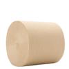 Baile cor natural rolo sem miolo papel higiênico atacado papel higiênico doméstico rolo grande papel higiênico sólido toalha de papel higiênico