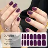 Adesivos para Manicure em Gel Sem Luz de 14 Dedos Popular na Temu Transfronteiriça Adesivos de Unha à Prova d'Água de Longa Duração