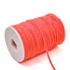 Cor 3-6mm cinto de cavalo bolsa de vestuário elástico de alta elasticidade punho elástico de borracha cinto de corrida de cavalo cinto plano