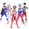 Traje Infantil de Manga Corta, Body Sero Tiga Hero Galaxy Belial, Mismo Estilo que la Película y Serie de TV, Set Completo de Disfraces de Cosplay