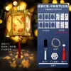 Linterna Estilo Tradicional de Año Nuevo Hecha a Mano DIY Flor y Hierba Linterna de Palacio de Papel Linterna de Flor Portátil para Niños Decoración Hanfu Accesorio de Fotografía