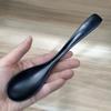 Colher de melamina cabo longo colher com gancho colher de plástico para sopa colher de ramen colher para restaurante comercial picante quente louça de porcelana colher