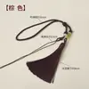 Accesorios para Joyería DIY con Borlas Estilo Antiguo Hecho a Mano Cuerda para Colgar Bolso de Jade Cuerda para Colgar en el Coche