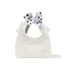Bolso Infantil con Adorno de Encaje Estilo Nuevo Lunares Lazo Bolso de Mano para Bebé Linda Estrellita Bolso Cruzado para Niñas