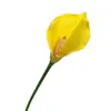 Flor de Alcatraz Artificial de Película con Tallo Único, Tacto de Alta Gama, Arreglo Floral para Sala de Estar o Mesa de Comedor, Accesorio para Fotografía, Decoración de Boda, Flor Falsa