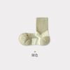 Meias de Inverno Femininas Transfronteiriças com Parte Inferior Felpuda, Meias com Pom-Pom, Absorventes de Suor com Parte Inferior Felpuda, Antibacterianas, Resistentes ao Desgaste, Antitorção, Meias Esportivas de Cano Médio