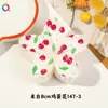 Presilha de cabelo Qiyue Cross-Border com estampa UV em formato de fruta, estilo coreano sofisticado, com formato de ovo e flor, para usar na parte de trás da cabeça. Presilha elegante em formato de tubarão.