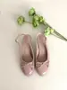 Sapatos de trabalho redondos pretos estilo francês Chuyuji, sapatos femininos, coleção primavera-verão 2026, com laço e salto fino, design elegante