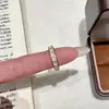 Anel de Cor Suave em Gradiente Estilo Coreano com Gotejamento de Óleo para Mulheres, Anel de Dedo Indicador Versátil Estilo Ins Nicho Luxo Leve Elegante Diário