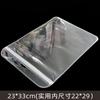 Bolsa de embalaje para funda de cuero de Tablet PC, bolsillo transparente auto sellante para phablet, bolsa de plástico para funda de cuero plana de IPAD