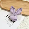 Nuevo sachet de lazo de gasa de conejo sonriente con letra, accesorios de vestimenta para conejos, tocados, bolsos, zapatos y sombreros, accesorios