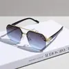 Gafas de sol de doble puente de venta caliente transfronterizas, Gafas de sol estilo aviador modernas y sencillas, Gafas cuadradas retro para conducir al por mayor