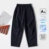 Pantalones de Zanahoria Cool con Protección Solar para Niñas Verano Pantalones Ajustados Impermeables para Niños Tallas Medianas y Grandes Ropa Exterior Delgada Pantalones Cortos Clase A