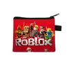 Porta-moedas de Bolsa para Alunos do Ensino Fundamental do Novo Mundo Virtual Transfronteiriço Porta-cartões Infantil de Alta Qualidade Bolsa de Armazenamento de Desenho Animado da Moda Quente