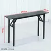 Estante de Almacenamiento de Pared, Mesa Larga Estrecha, Escritorio Pequeño de Oficina, Mesa Plegable Simple para Exteriores, Mesa de Estudio para Estudiantes en Casa, Mesa de Bar
