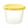 Contenedor sellado para almacenamiento de granos para refrigerador, caja de almacenamiento de grado alimenticio con tapa, apto para uso en cocina y exteriores, para snacks y frutas