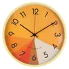 Relógio de parede nórdico sala de estar mudo criativo decoração casa relógio nórdico simples pendurado fonte fabricantes atacado
