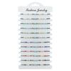 Pulseira de Contas de Arroz Japonesas Transfronteiriças Simples Joker Pulseira Colorida Estilo Étnico Pulseira de Contas de Arroz de Vidro Pronta Entrega