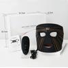 Dispositivo de Belleza con Luz Infrarroja LED Rojo y Azul Mascarilla de Silicona Dispositivo de Rejuvenecimiento de Piel Fotónico Dispositivo de Mascarilla Facial Recargable Mascarilla de Belleza