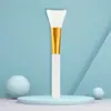 Pincel de Silicone para Máscara Cabeça Macia Pincel para Máscara Tipo Espátula Pincel de Maquiagem Limpeza Aplicação de Máscara de Lama Ferramenta de Beleza Pincel para Máscara