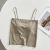 1806 Copo Fixo Beleza Volta Camisola Interior Vestindo Exterior Vestindo Sem Costura Tubo Top Underwear Feminino One-Piece Underwear