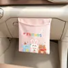 Bolsa de almacenamiento para el lado del pasajero del coche, bolsa colgante para la caja del reposabrazos del coche, bolsa organizadora multifuncional de dibujos animados para el coche