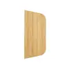 Trapezoidal de bambú en blanco láminas de bambú cuaderno paneles de bambú materiales para tallado a mano grabado personalizado con forma láser