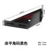 Código de esquina multifuncional de tres lados fijo engrosado conector de acero inoxidable de 90 grados marco de soporte para gabinete colgante de gabinete mesa y silla
