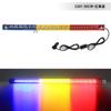 Luz LED Ranger modificada para parabrisas delantero y trasero de coche nuevo, luz de advertencia LED de 44LED tricolor multifunción estroboscópica