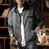 Jaqueta Pesada Americana Masculina Primavera e Outono 2026 Nova Retro Bonita Roupa de Trabalho Masculina Jaqueta Acolchoada Marca Tendência Top