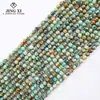 Cuentas de turquesa africana de mineral bruto natural cortadas cuentas facetadas de 2~4 mm pulsera diy collar clavícula venta al por mayor
