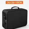 Bolsa de Armazenamento de Grande Capacidade à Prova de Fogo à Prova d'Água Certificados Familiares Livro de Registro Doméstico Escritura de Propriedade Documentos Importantes Caixa de Organização Doméstica