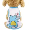 Roupas para Cachorro Roupas para Gato Respirável Fofo Verão Fina Cartoon Ursinho Cão Colete Pet Roupas Pet