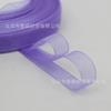[Modelo Más Vendido] Gasa de Nieve de 1 cm con Cinta Transparente de Gasa Organza con Gancho Sombrero Cabello Trenzado Separador de Libros Cinta de Embalaje