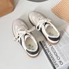 Sapatos vintage Forrest Gump Casual All-match Sapatos de treinamento alemães Sapatos femininos 2024 Novos sapatos brancos Tênis plataforma Sapatos casuais